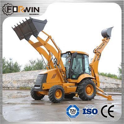 CE Certified Construction Machinery Equipment Fw388t Articulated Backhoe Loaders in Excavator with Mini Digger Small Front End Shovel for Sale