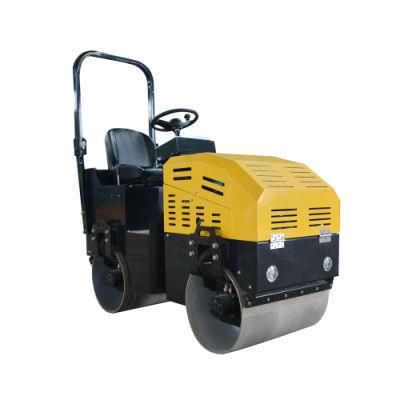 High Benefit 1 Ton Weight of Road Roller Selfpropelled Vibratory Road Roller