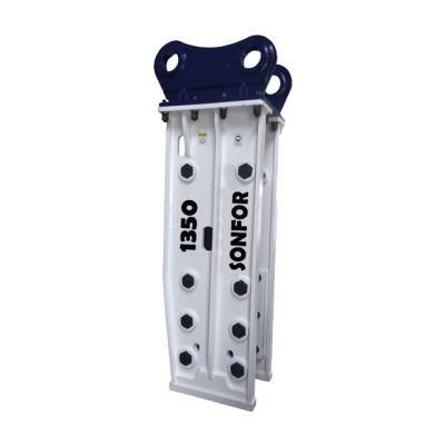 Sb81 Demolition Hydraulic Rock Breaker Side Type Open Type Silence Type for Excavator