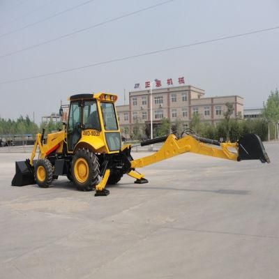 Chinese Cheap Mini Backhoe Loader 75kw Hot for Sale