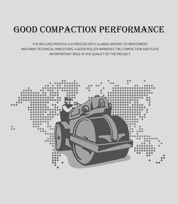 Small Compactor Vibratory Road Rollers for Europe