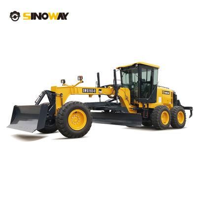 Small Motor Grader 165 HP Mini Road Grader for Snow and Gravel Removal