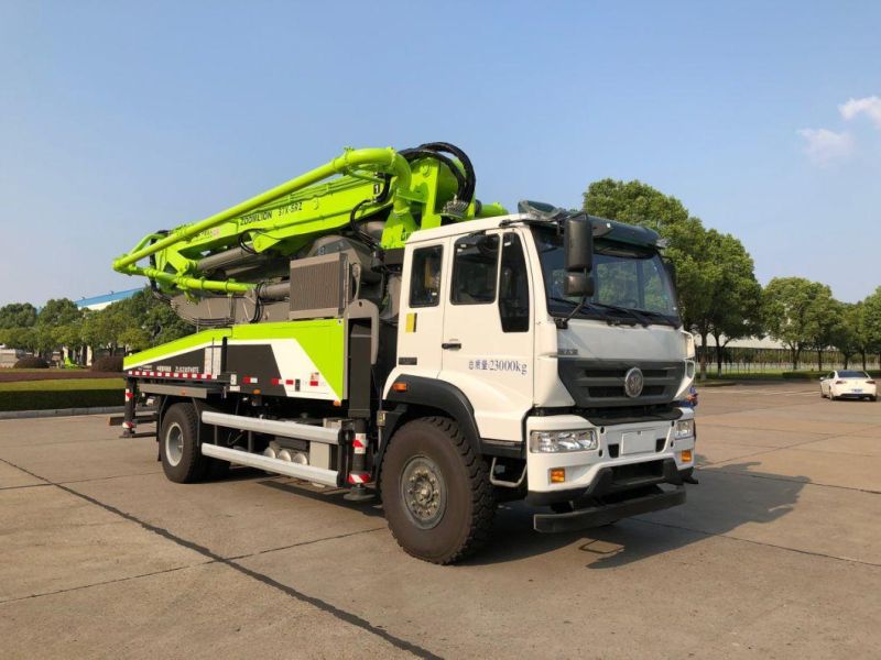 Zoomlion New 34m Concrete Pump Truck Mounted 34X-4z Concrete Pumps