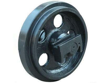 High Quality Undercarriage Parts R290 R290LC R290LC-7 Front Idler for Hyundai Mini Excavator