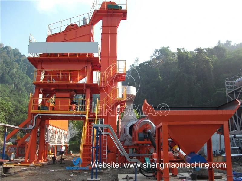 Low Cost Lb1000 80tph Stationary Hot Mix Asphalt Mixing Plant Supplier
