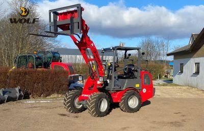 Wolf Brand Mini780h Kubota Euro5/EPA4 Emission Engine Mini Wheel Loader