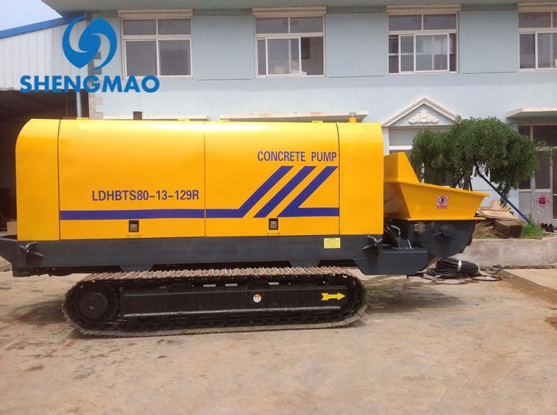 Small Mini Diesel Concrete Trailer Pump Building Construction Tools and Equipment for Building and Road Project in Philippines Thailand Russia New Zealand