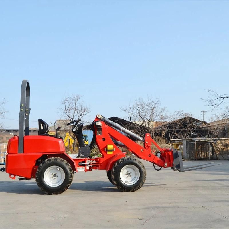 Hydrostatic Loader H180 Working in Narrow Space