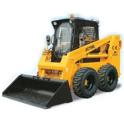 Luyue Jc75 1ton China Mini Skid Steer Wheel Loader