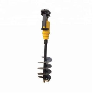 Excavator Spare Parts Drill Post Hole Digger Hydraulic Earth Auger for Excavator