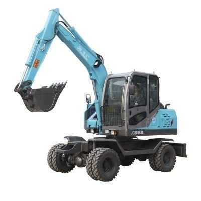 Jg608s Mini Backhoe Miniexcavator Mini Digger 5 Tonne Excavator Sale