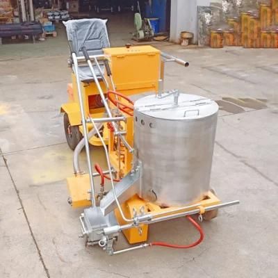 Electric Booster Connect with Hand-Push Hot Applied Road Marking Machine