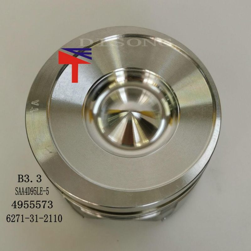 High Quality Diesel Engine Mechanical Parts Piston 6271-31-2110 for Engine Parts S6d95 S4d94 SAA4d95L-5 B3.3 Generator Set