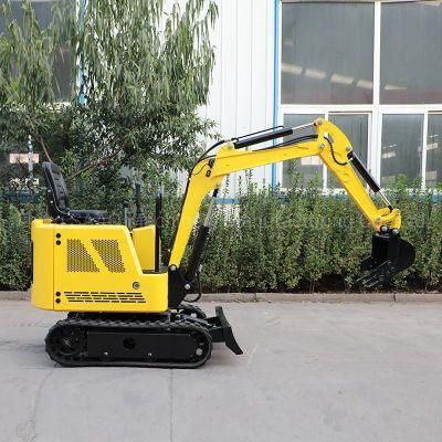 Earth Moving Equipment Excavator Small Mini Digger with Roof