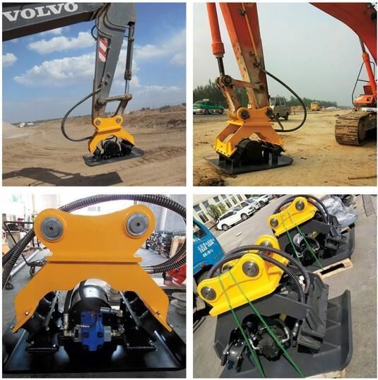 Hydraulic Soil Compactor Vibration Plate Compactor for 4-30ton Excavator Machine  Construction Equipment Concrete Vibrator