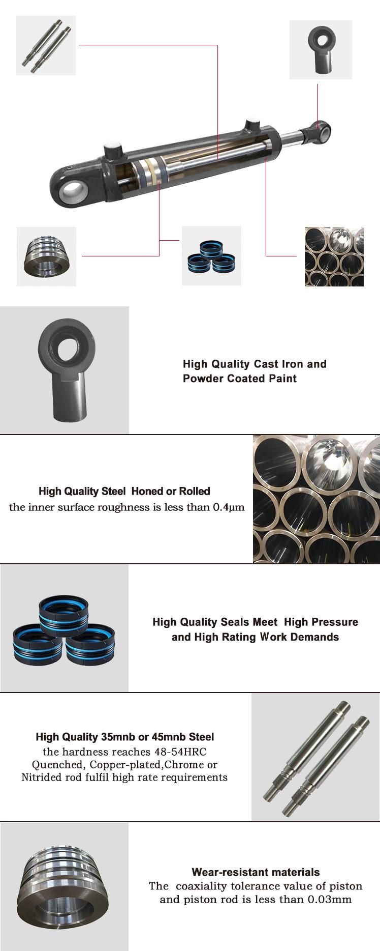 Excavator Parts Hydraulic Cylinder Used on Xcmh Zx200 PC200