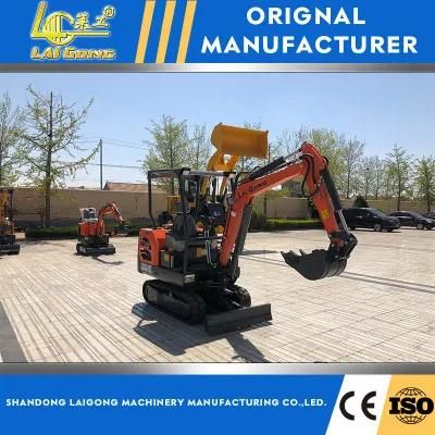Lgcm Four Color Crawler Excavator with 1.8t for Sale