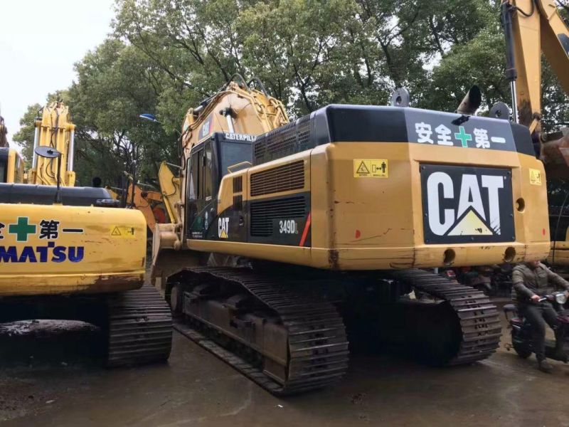 Used Good Quality/Cat 349dl/349d/345D Excavators/50ton