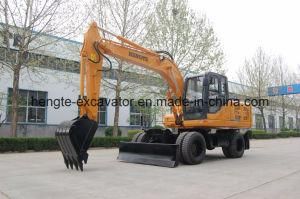 12 Ton Wheel Excavator Double Speed Wheel Excavator