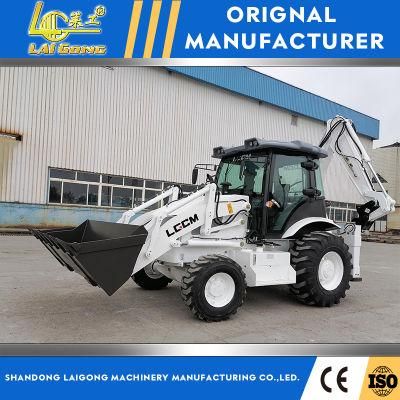 Lgcm High Quality Backhoe Loader with Lower Price