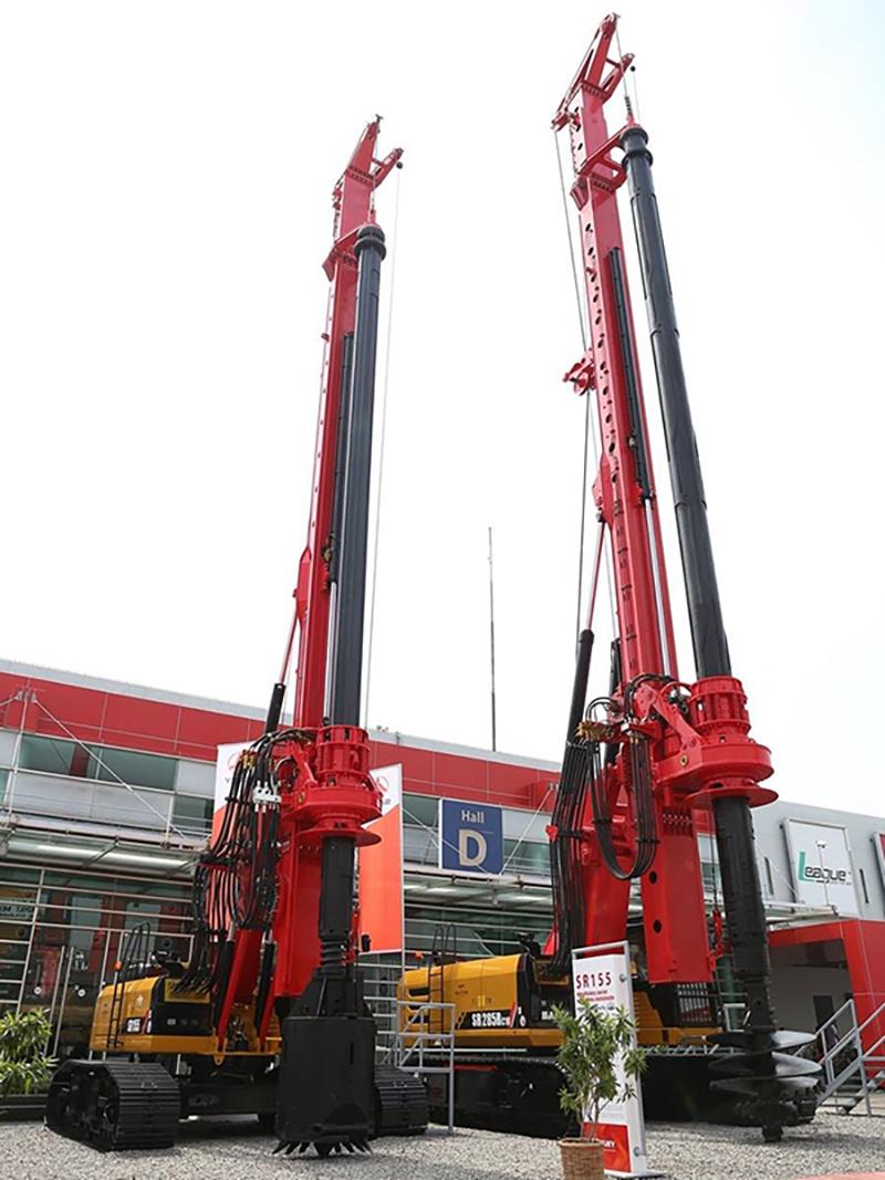 SA Ny Sr65 Sr125 Sr155 Sr205 56m Depth Rotary Drilling Rig Machine