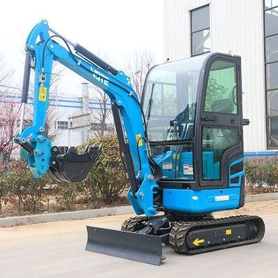 China 2022 New 1.8 2 Ton Small Agricultural Excavator for Sales Mini Excavator