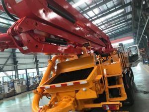 31m Truck Mounted Boom Pump with 4 Arms