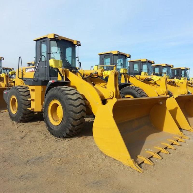 New 5ton Small Full Hydraulic Wheel Loader with 3cbm Bucket Capacity