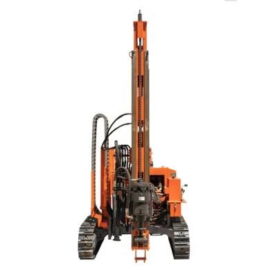 Large Climb Ability Solar Ramming Pile Machine