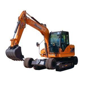 X9 Double- Walking Excavator Tire-Track Excavator Selling of Excavator