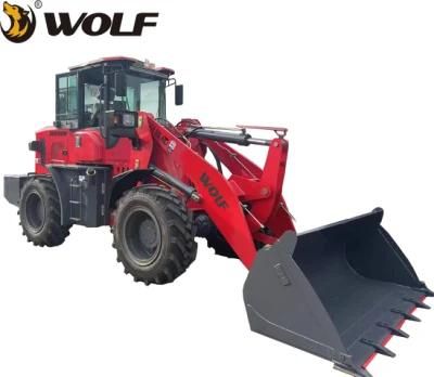 Wolf Manufacturer Earth-Moving Machinery Wl928 Front End Mini Wheel Loaders for Construction