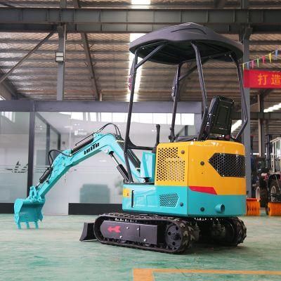 Hot Sale 1 Ton 1.5 Ton 2 Ton Mini Excavator Machine China Cheap Mini Excavator Small Excavator