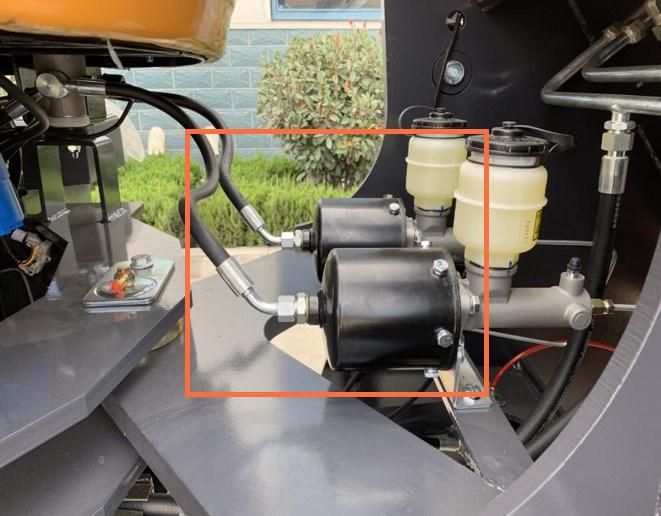 Lugong Mini Multiduty 2.2ton LG940 Wheel Loader Used in Farm Garden Landscaping Construction Livestock with Hydraulic Torque
