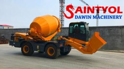 Multi Using Shovel Self Loading Mobile Concrete Mixer