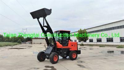 Mini Front End Loader Payloader Construction Equipment Wheeled Loader Machine 1 Ton Mini Wheel Loader