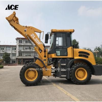 New Hydraulic Articulated Mini Wheel Loader Front Loader Price