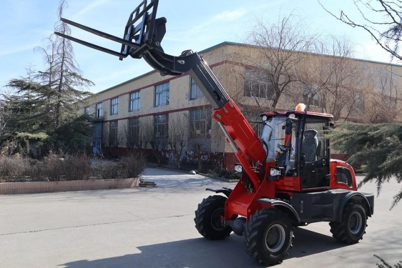 Everun Er1500 1.5ton China Chinese mini small construction Farm compact rough terrainTelescopic boom wheel Loader Construction Equipment EPA CE new for sale
