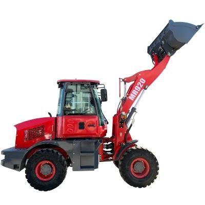 CE Euro5 EPA4 Mr920e Construction Mini Front Payloader