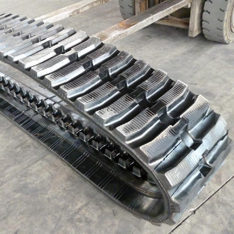 All Terrain Robot Agricultural Machineries of Rubber Track Chassis Undercarriage Tracked Chassis