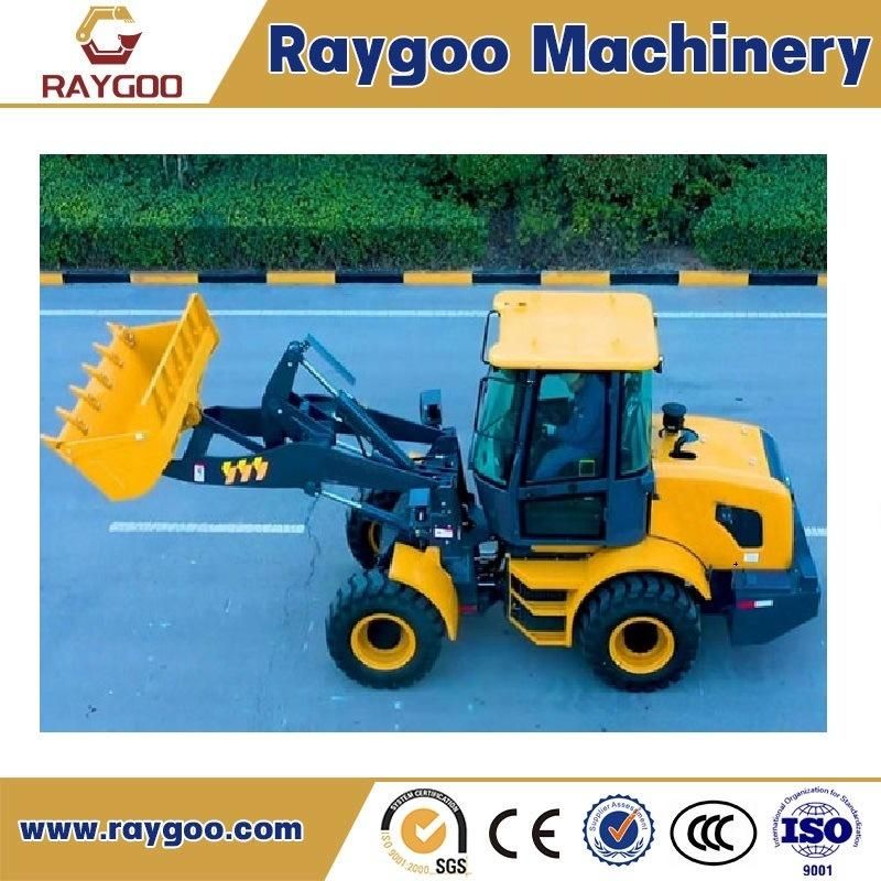 Raygoo 2ton Chinese Front End Loader Price Promotion 1.0m3 XCMG Lw200kv Lw200kn Loading Bulked Chinese Mini Wheel Loader for Road Machinery