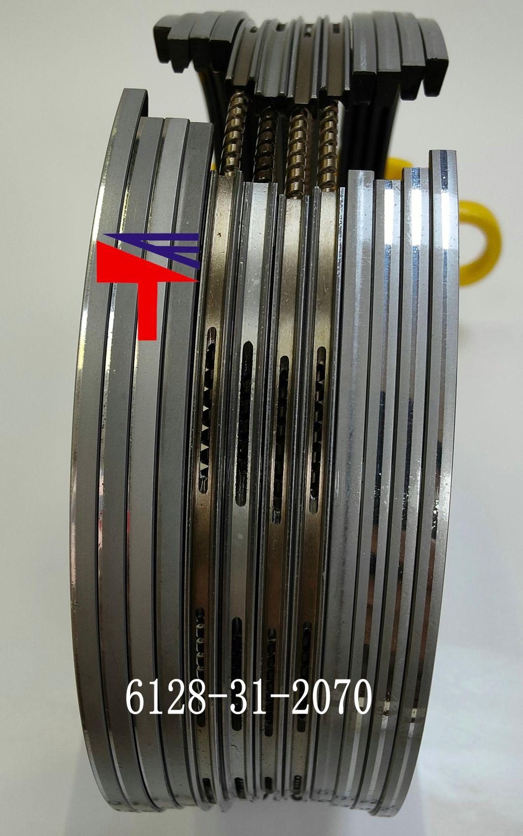 High Quality Diesel Engine Mechanical Parts Piston Ring 6128-31-2070 for Engine Parst PC400-5 D155A-1-2 S6d155 D355A-3 SA6d155 Generator Set