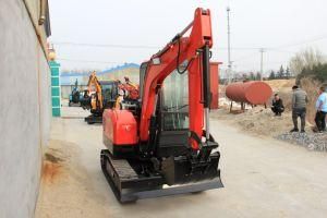 High-End Product and Stable 3ton Mini Excavator Digger with Bucket 0.12cbm