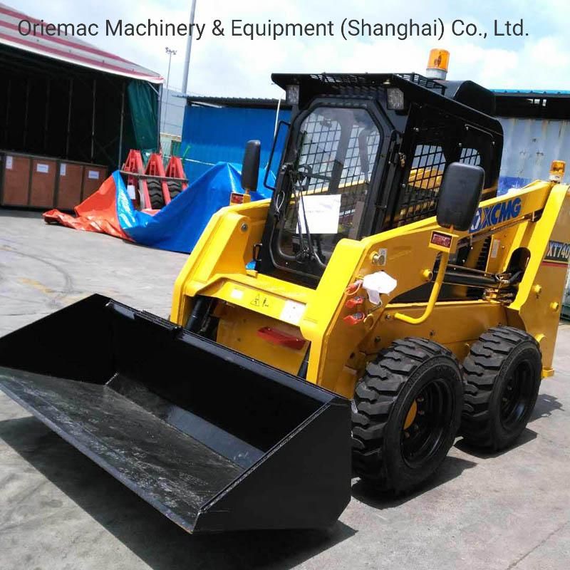 China Graden Skid Steer Loader Xt740 74kw Mini Skid Steer Loader