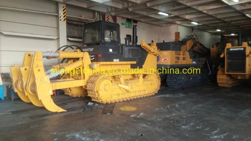 Shantui 320HP 38ton Crawler Bulldozer SD32W with Rock Type Blade