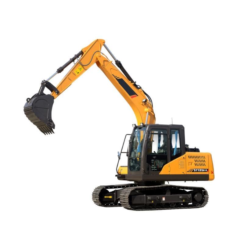 13.5t Sy135c Long Arm Excavators with Hammer Breaker