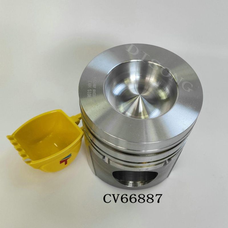 High-Performance Diesel Engine Engineering Machinery Parts Piston CV66887 for Excavator Parts Engine Parts Generator Set