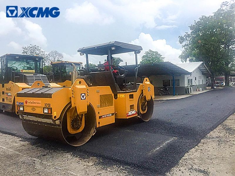 XCMG Xd102 Double Drum China New Vibratory Price Road Roller Compactor for Sale