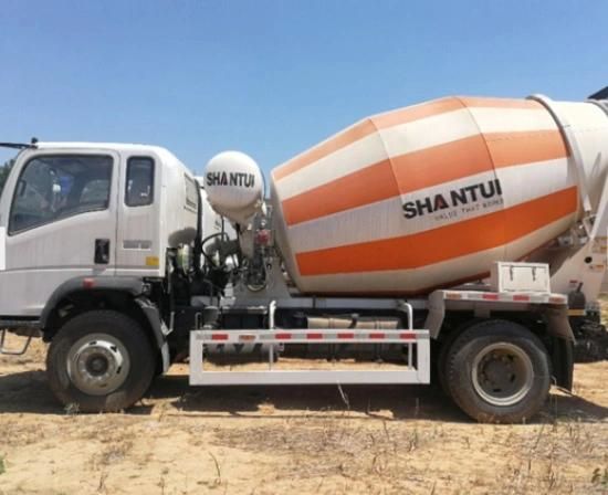 China Construction Machinery Shantui Brand Portable Self Loading Mini Used Concrete Truck Mixer Used Tanker Truck for Sale