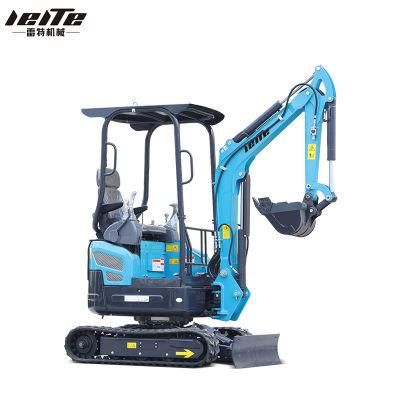 Factory Supply Full Hydraulic Excavator Garden Digging Machine Mini Excavators with ISO CE