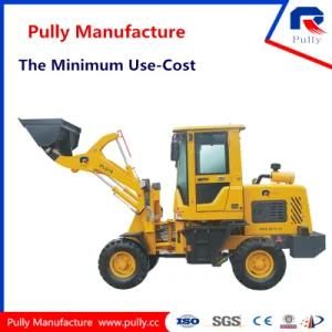 Pully Manufacture 1.8 T Capacity Mini Backhoe Wheel Loader (PL916)